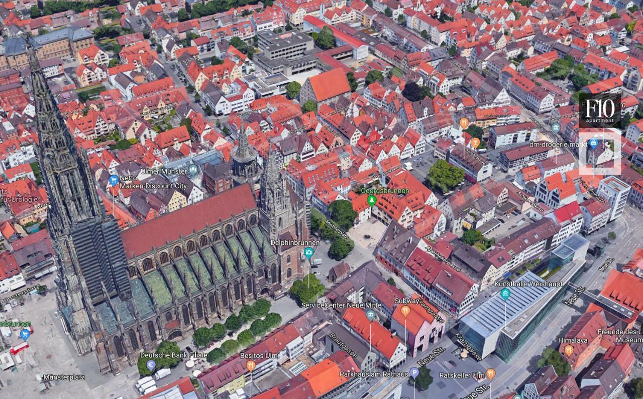 F10 Apartments Ulm Exteriör bild